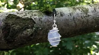 Raw Celestite Necklace | Celestite Jewellery