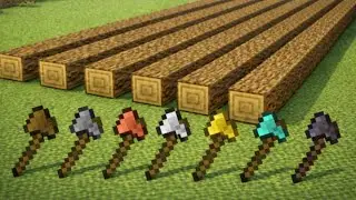 Which axe is the fastest in minecraft