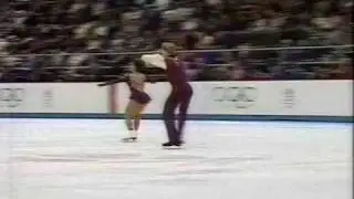 Kuchiki & Sand (USA) - 1992 Albertville, Pairs' Free Skate