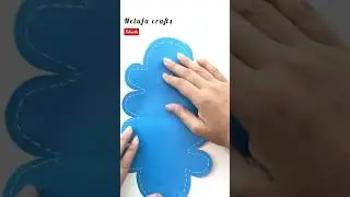 paper crafts | Rainbow craft | paper with rainbow craft | DIY paper craft | Nelufa crafts| #shorts