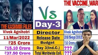 The Vaccine War box office collection day 3 / The Kashmir Files box office collection, Nana Patekar