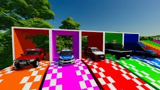 TRANSPORTING POLICE CARS, FIRE DEPARTMENT, AMBULANCE VEHICLES WITH MAN TRUCKS