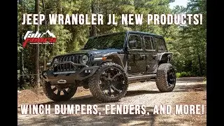 Jeep Wrangler JL 2019 Products: Winch Bumpers, Fenders Flares And More! (2019)