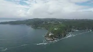 Drone Clips - Howth Coast & Light House, Howth, Co, Dublin, Ireland