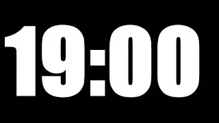 19 MINUTE TIMER | LOUD ALARM  ⏰