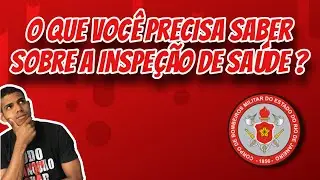 Tudo sobre a inspe&ccedil;&atilde;o de sa&uacute;de no CBMERJ! #confira
