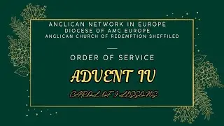 Welcome to our Christmas Carol Live Service at AMC ACOR Sheffield -  21/12/2025