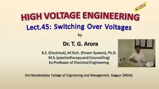 High Voltage Engineering:Lect-45: Switching Over Voltages