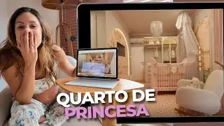 MOSTRANDO O PROJETO DO QUARTO DA MINHA BEBÊ! - Tô apaixonadaaa!