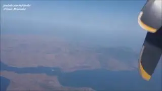 Mytilene (Mytilini) to Athens Full Flight | Olympic Air Bombardier Q400