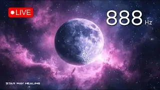 Crescent Moon • Manifest Wealth, Blessings & Miracles • 888Hz • Abundance Frequency
