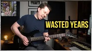 WASTED YEARS - Iron Maiden | Electric Guitar Cover by Sebastian Lindqvist