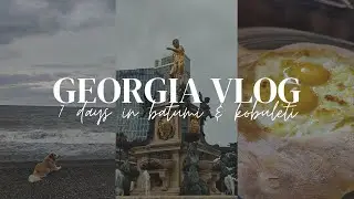 7 days in georgia | travel vlog, bidulgi dance group, dance contest, exploring batumi & kobuleti