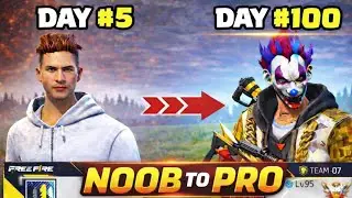 Training Day 5 🔥 Noob to Pro Free Fire Gameplay | Can I Become PRO? 🏆