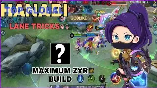 STRATEGY VS LUNOX GOLD LANE - HANABI TRICKS | LATEST BEST BUILD & GUIDE | ROAD TO TOP 1 GLOBAL