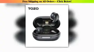 TOZO Golden X1 Wireless Earbuds Bluetooth Headphones Support Ldac Hd Audio-Decoding,Origx Hi-Res
