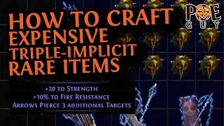[PoE 3.26] - TRYING TO CRAFT A MIRROR TIER QUIVER for my build// How to make great synthesized bases