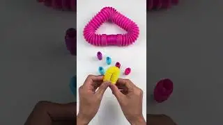 Creating ASMR Crunchy Toy POP-Sound #diy #satisfyingvideos #relaxing #creative #oddasmr #asmrvideos