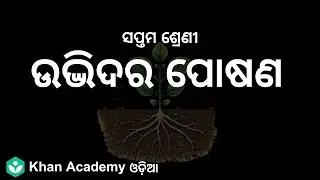 Plant Nutrients[ODIA] | Nutrition | Class 7 | Biology | Khan Academy