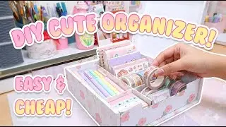 Make This ADORABLE Desk Organizer With Me! 🥺💖