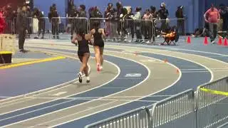 12/27/25 PG Holiday Invitational 800 Meters Run: Ariel McConnell and Journey Brown.