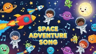 Space Adventure Song | Fun Outer Space Learning for Kids