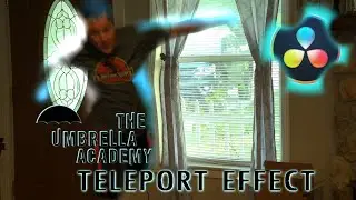 Number 5 Teleport Effect Davinci Resolve (VFX Tutorial)