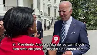 Joe Biden/Hariana Veras/Angola Elei&ccedil;&otilde;es 2022