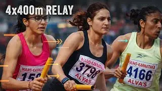 4&times;400M RELAY /85TH ALL INDIA INTER-UNIVERSITY ATHLETICS CHAMPIONSHIP#trackandfield#sports#motivation