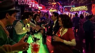 Stringfellows opening night, New York 1986 #nostalgia #80s #80sthrowback #ai #aigenerated