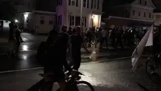 Protest goes down Broadway to Downtown