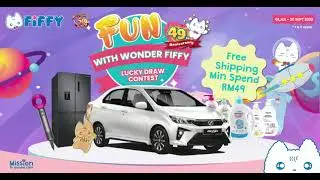 Fun With Wonder Fiffy 49th Anniversary Lucky Draw Contest | Fiffy