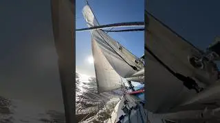 Making the most of winter sailing in the North Sea. #sailing