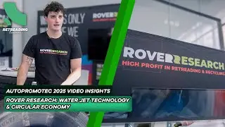 Rover Research: Water Jet Technology & Circular Economy | Autopromotec 2025 | Video Insights