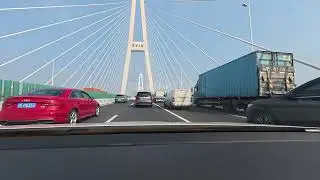 Driving In The Highways Of Shanghai City | Shanghai City | 4K |