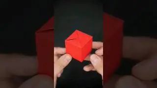 Коробочка для колечка за 1 минуту #diy #papercraft #craftsforbeginners #origami #своимируками
