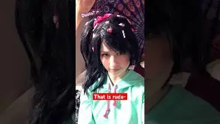 She&rsquo;s a whole mood #zane #venellope #wreckitralph #funny #comedy #silly #cosplayer #fyp #fypage