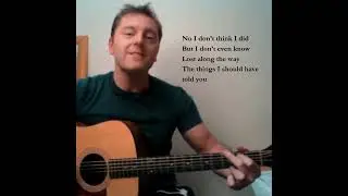 If I Write You a Song (Original Acoustic Demo) - Max Ceddo