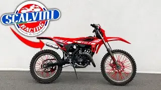 Beta RR 50 2022│SCALVINI EXHAUST│RAW RIDING