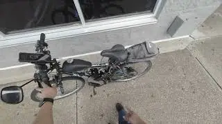 BICICLETA CON MOTOR A GASOLINA 80CC, VELOCIDAD MAXIMA!
