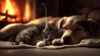 🐱 24/7 Cat 🐱 ASMR I Cat and Dog Sounds for Sleep & Relax in the Rain