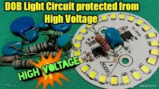 Dob light circuit protection high voltage