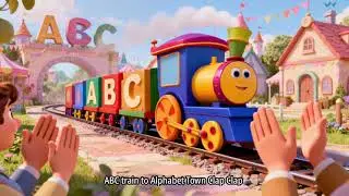 ABC Train to Alphabet Town Song |  Literacy & Language | Nursery Rhymes + Kids Songs
