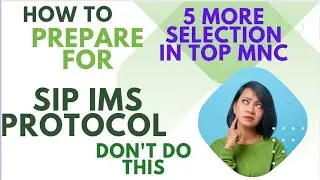 Roadmap For SIP IMS-How To Prepare For SIP IMS Training