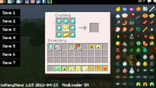 Make your own Golden Gold Armor - Minecraft Advanced Armor Mod Crafting Recipes [1.2.5]