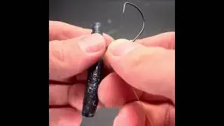 How to Tie the Ned Rig | Bass FishingTutorial (Step-by-StepGuide)#bassfishing #educational #viral 
