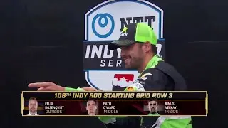 Rinus VeeKay 2024 Indy 500 Driver Introduction