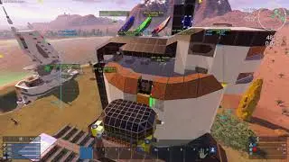 Empyrion Galactic Survival - Using lights for precision docking.