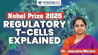 Nobel Prize 2025 in Physiology or Medicine | UPSC Current Affairs 2025| Jasmine Ma&rsquo;am