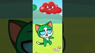 Lost colors game with Leo! 🌈🐱 Funny kitten teaches us colors #forkids #purrpurrstories